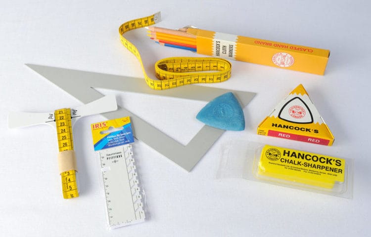 [60857] Kreidestift mit Löschbürste 11 cm, weiss
